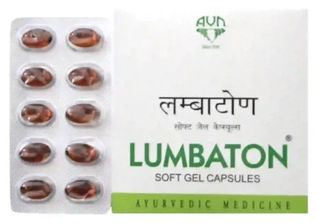 AVN Ayurveda Lumbaton Soft Gel Capsules, 90 Capsules