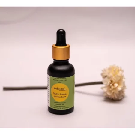 Tvaksutra Argan oil Night Serum For Anti Ageing oil and skin regeneration | For Women & Men | 30 ML
