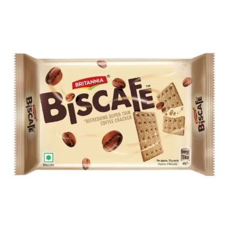 Britannia Biscafe - Super Thin Coffee Cracker, 100 gm