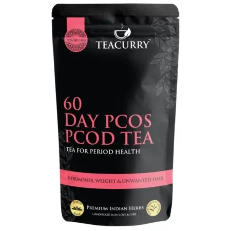 TEACURRY Pcos Pcod Tea - 15 Tea Bags|Helps In Periods, Hormone, And Weight|Pcos Tea For Women|60 Days Pcos Tea, 100 Grams, Pack Of 1 - Spearmint