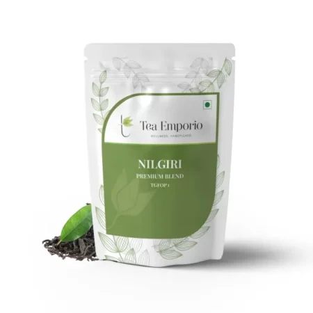 Surajmukhi Tea Nilgiri Premium Blend Tea - 50g (TGFOP 1) | Exquisite Flavor and Aroma | Loose Leaf Tea from the Nilgiri Mountains|Refreshing and Energizing