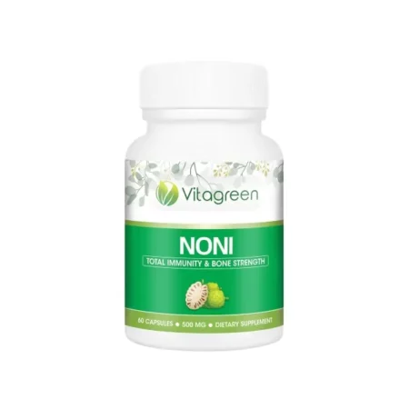 VitaGreen 100% Natural Noni Capsules(60 capsules,500mg) - Pack of 1