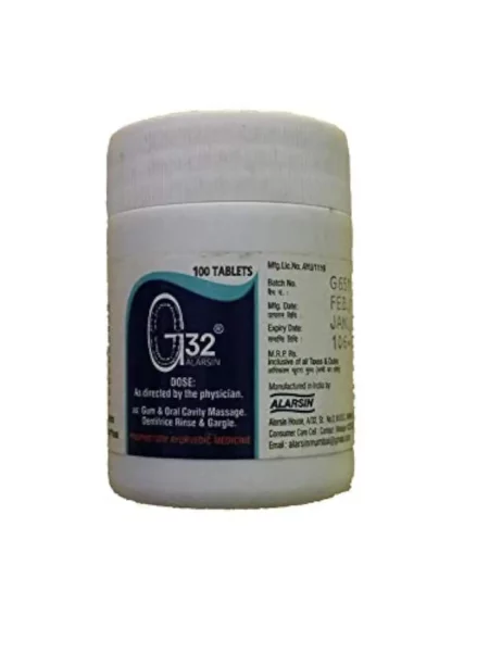 Alarsin G32 Tablets, 100 Tablets