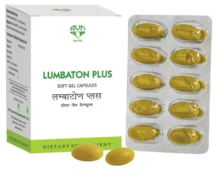 AVN Lumbaton Plus Soft Gel Capsules, 60 Capsules