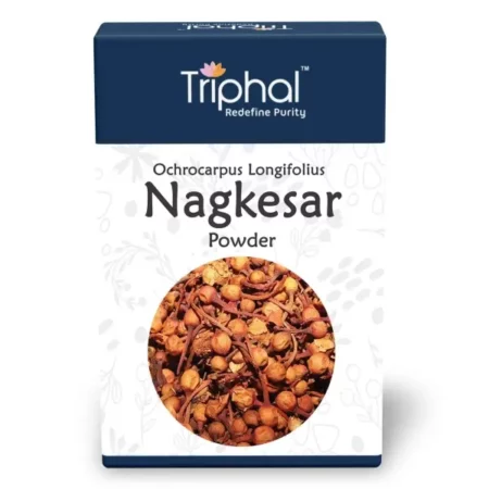 TRIPHAL Nagkesar Churna 100g | Natural, Pure, & Organic Ochrocarpus Longifolius Powder | Edible Grade | Non GMO | Preservative Free