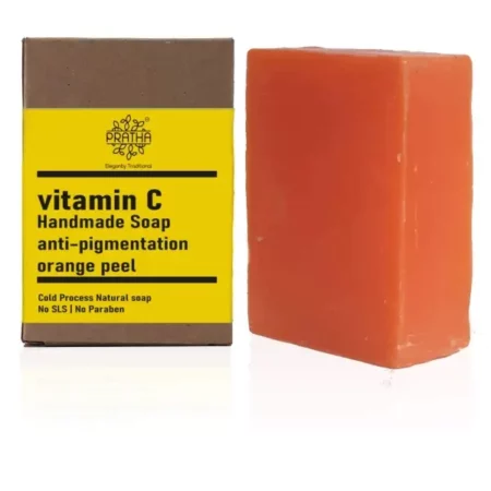 PRATHA Handmade Soap - VITAMIN C Natural and Cold Process