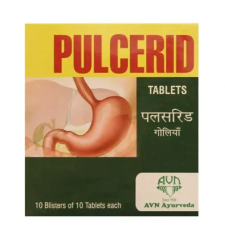 AVN Pulcerid Tablets, 100 Tablets