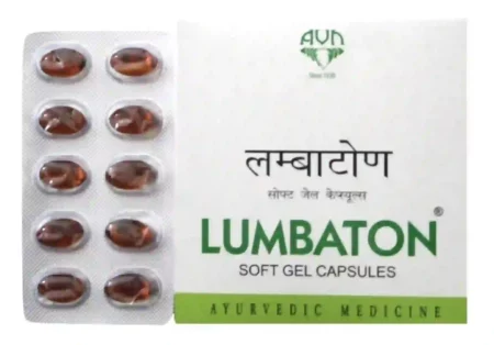 AVN Ayurveda Lumbaton Soft Gel Capsules, 120 Capsules