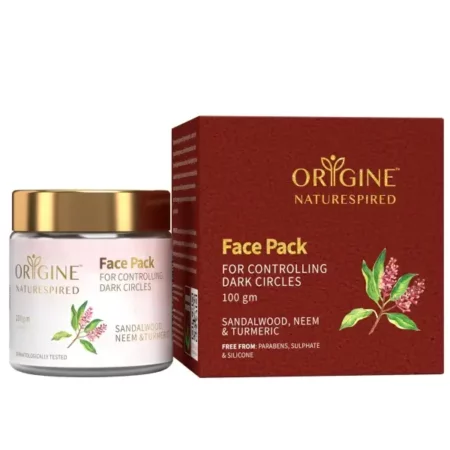 Origine Naturespired Face Pack For Controlling Dark Circles | SLS & Paraben Free, 100 gm
