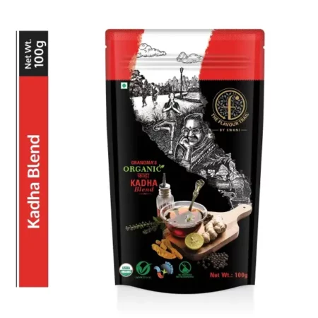 The Flavour Trail by Swani Grandma's Organic Kadha Blend/ Health Supplement/ Immunity Boosting Drink,100 Gm|Organically Farmed|Hygienically Processed|Pesticide-Free "