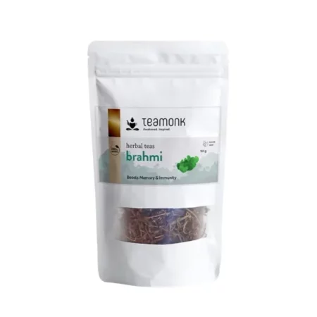 Teamonk Brahmi Herbal Tea - 50 grams Bag