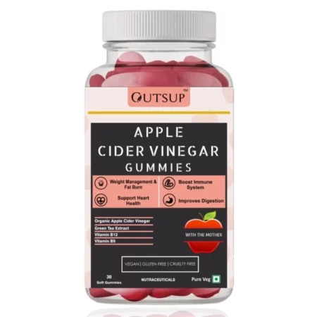 Outsup Apple Cider Vinegar Gummies with Green Tee Extract - 30 Gummies
