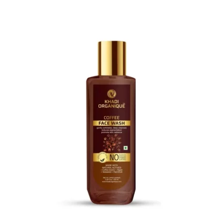 Khadi Organique Face Wash For Glowing Skin (Coffee face wash)