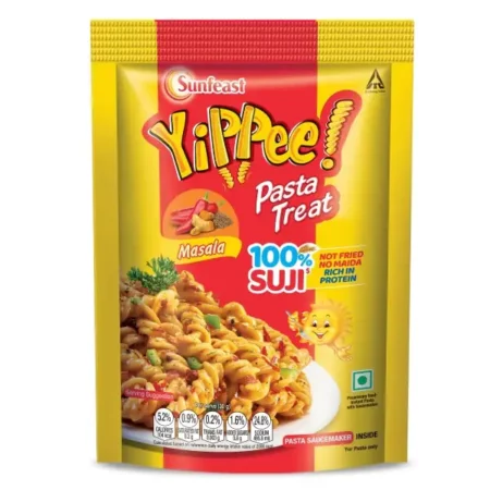 Sunfeast YiPPee! Pasta Treat, Masala, 70 Grams