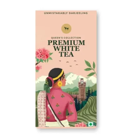 Mayukh Tea - Premium Darjeeling White Tea - Handpicked, Delicate & Refreshing Flavor, Loose Leaf - Premium White Tea from the Himalayas, 50g