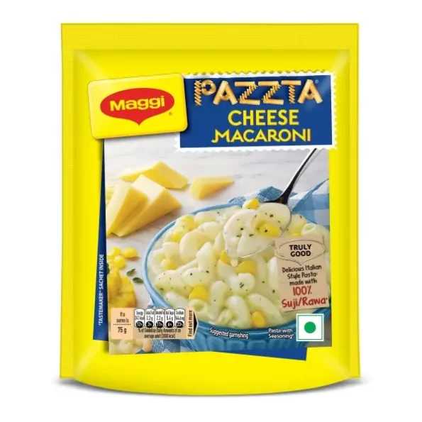 PAZZTA Maggi Cheese Vegetarian Macaroni Pasta, 75 Gram Pouch, Herbkart8t781uILav8xSL.webp,
