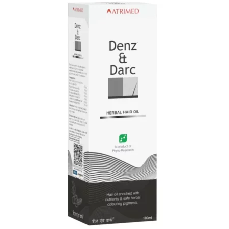 Atrimed Denz & Darc Herbal Hair Oil, 100ml