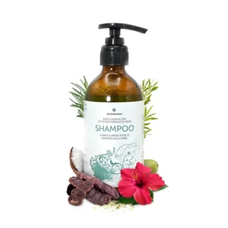 Satopradhan Saponified Rosemary Shampoo, 200ml | Gentle Hair Cleanser | Sulphate & Paraben-Free | Suitable for All Hair Types