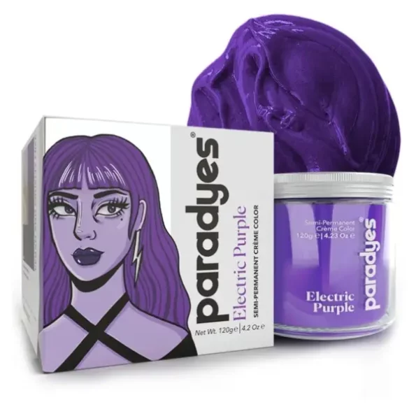 Paradyes Semi-permanent Electric Purple DIY Conditioner Based Hair Colour, 120 gm, Herbkart8t761c8eJbHstL.webp, Herbkart8t761c8eJbHstL