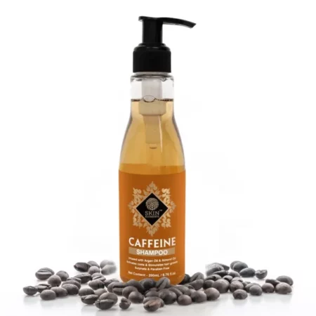 Skin Elements Caffeine Shampoo Infused With Argan & Almond Oil For Hair Fall Control - 200Ml
