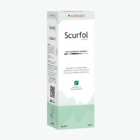 Atrimed Scurfol Anti-Dandruff Shampoo, 100ml