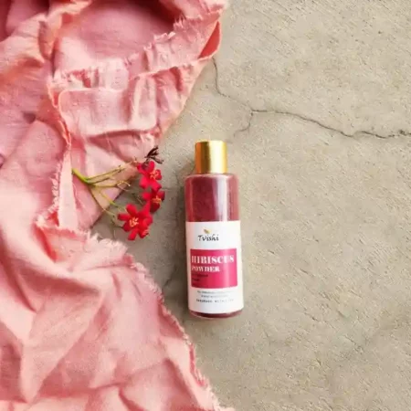 Tvishi Hibiscus Powder Pure Petal powder Natural Organic (50 gms) for Men & Women for Hair & skin, Hair fall Control, Hair smoothening, Hair Growth (50gms)