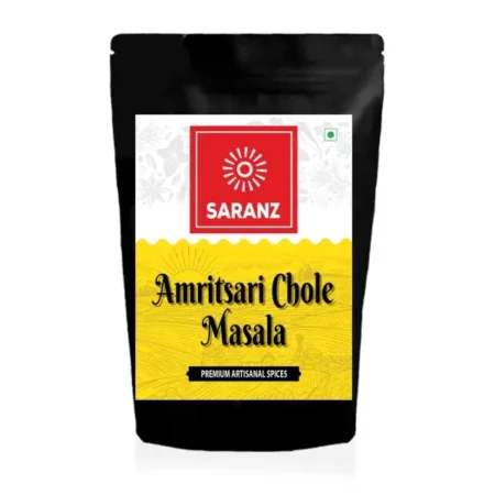 SARANZ Amritsari Chole Masala Perfect for Cooking, Ready to Use, No added colours, Spice Powders and Masalas, Chana Chole Masala,Fresh Spices,Chole Gravy Masala,Chole Bhature Masala -200 Grams