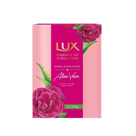 Lux Rose & Aloevera Exf Soap, 125G