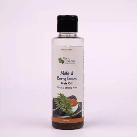 Atrimed Methi & Curry Leaves Hair Oil, 100ml