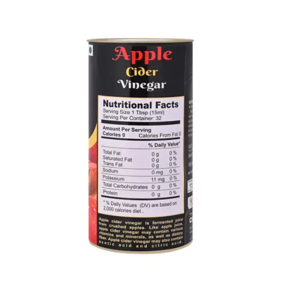 fiber in apple cider