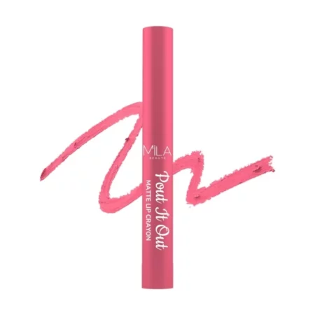 Mila Beaute Pout It Out Matte Lip Crayon, Aurora, 1.25g