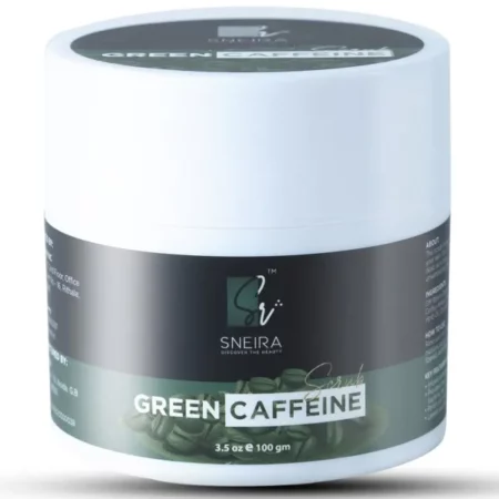 SNEIRA Green Caffeine Face Scrub, 100g