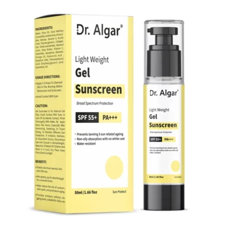 DR.ALGAR Sunscreen Gel SPF 55, 50g