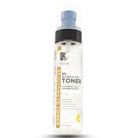 Sneira 8% Glycolic Acid Toner, 100ml