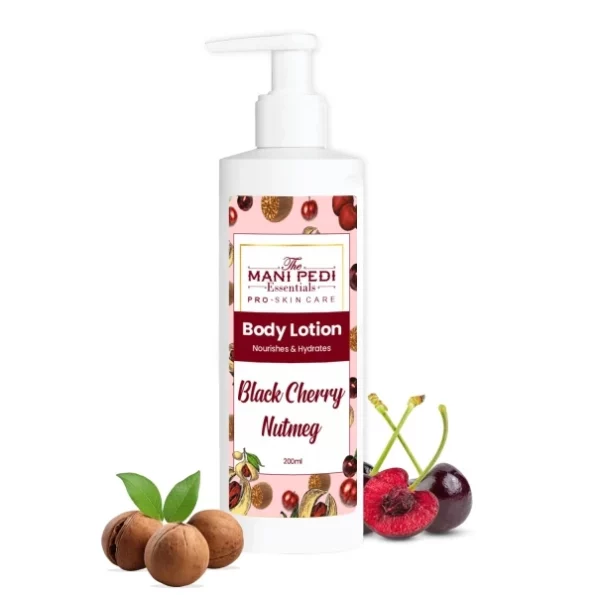 The Mani Pedi Essentials Black Cherry & Nutmeg Body Lotion, 200 ml, Herbkart8t761NQYXHkMVL.webp, Herbkart8t761NQYXHkMVL
