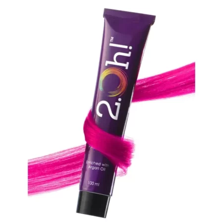 2Oh! Italian Fuchsia Pink Hair Color, 100ml
