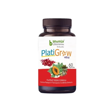 Bhumija PlatiGrow Capsules, 60 Count