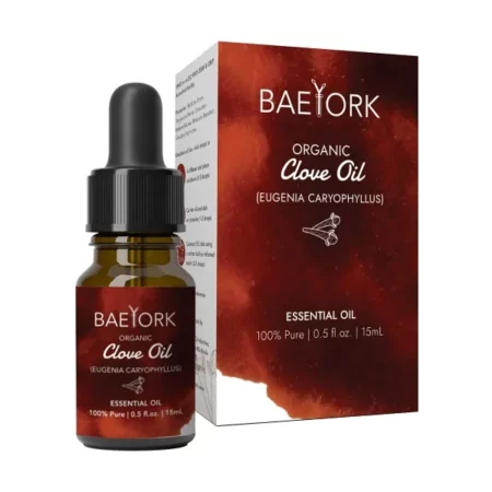 Baeyork Organic Clove Essential Oil, 15ml