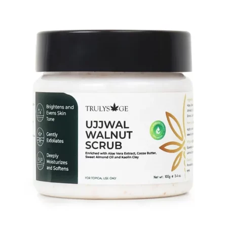 Trulysage Ujjwal Walnut Scrub, 100ml