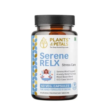 Plants & Petals Serene Relx Capsule, 60 Capsules