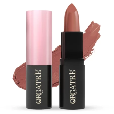 Orgatre MoodBliss Creamy Matte Lipstick, Copper Rose, 3.2g