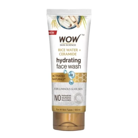 WOW Skin Science Rice Water Face Wash, 100ml