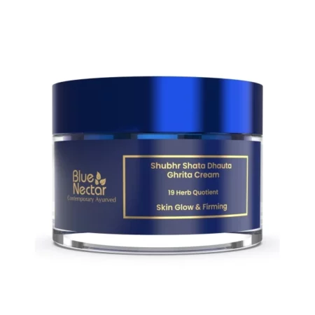 Blue Nectar Shata Dhauta Ghrita Women's Face Cream, 50g