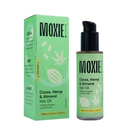 Moxie Beauty Almond & Cocoa Hair Oil, 100ml