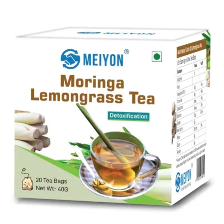 Meiyon Moringa Lemongrass Tea, 20 Tea Bags