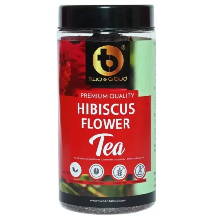 Two & A Bud Hibiscus Flower Tea, 80g