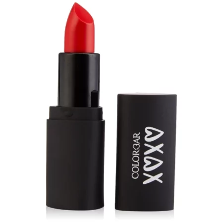 Colorbar XOXO Matte Lipstick, Preppy Red, 8g