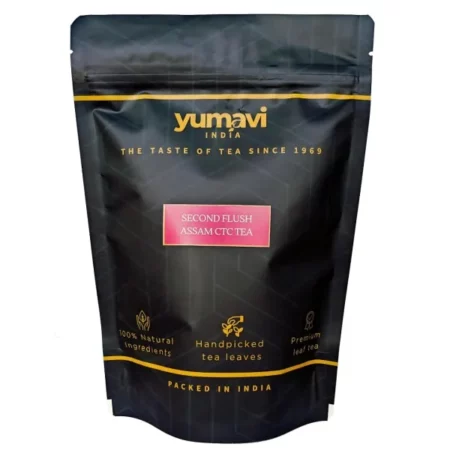 Yumavi Premium Assam Whole Leaf Tea, 250g