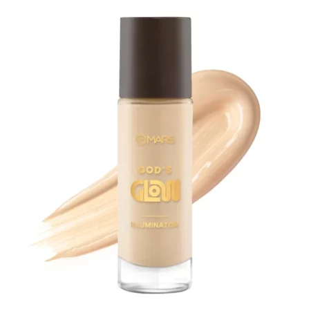 MARS God's Glow Illuminator Highlighter, Natural, 30ml