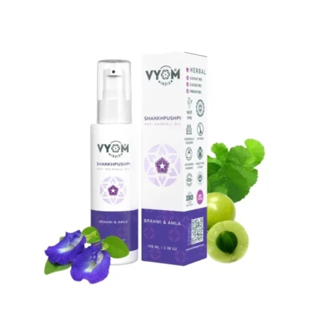 Vyom India Shankhpushpi Anti-Hairfall Oil, 100ml